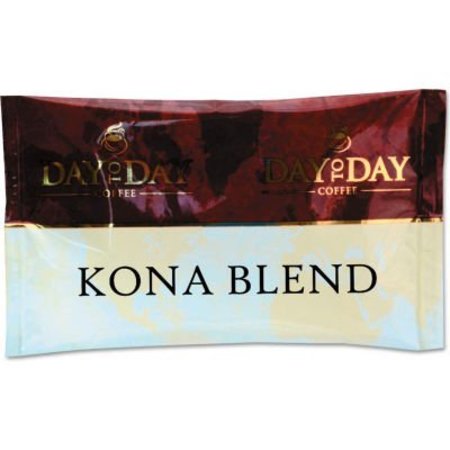 D2D COFFEE Day to Day Coffee 100% Pure Coffee, Kona Blend, 1.5 oz Pack, 42 Packs/Carton 23002